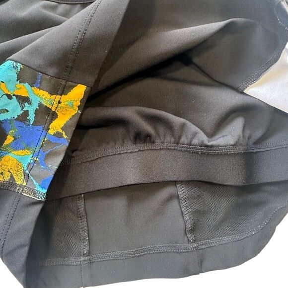 Nike ACG Crop Top AOP CU0262-010 Blue Black Size XS Sport Bra Compression - Picture 4 of 10